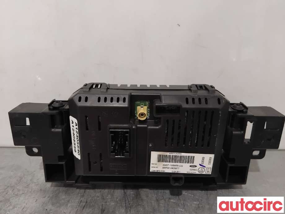 Multimedia display (MCU - Media Controller Unit) til Ford Focus 2011-2014 (Type III, Fase 1) (FORD|2021920||AM5T-18B995-CG)