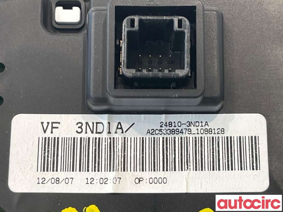Instrumentpanel til Nissan Leaf 2011-2017 (Type I) (NISSAN|248103ND1A)