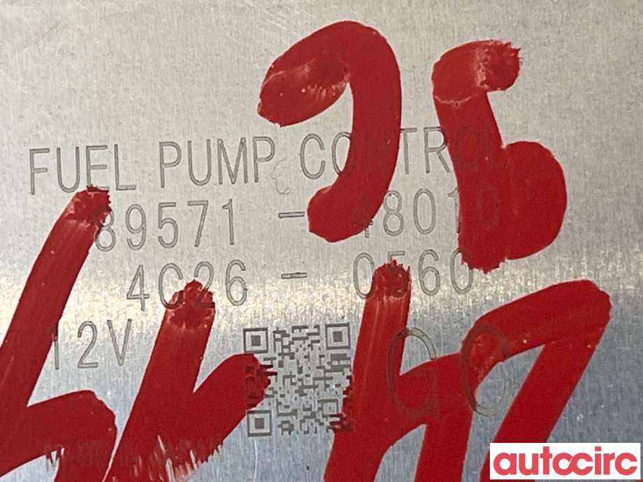 Styreenhet diverse til Toyota Corolla 2019-->>  (TOYOTA|8957148010)