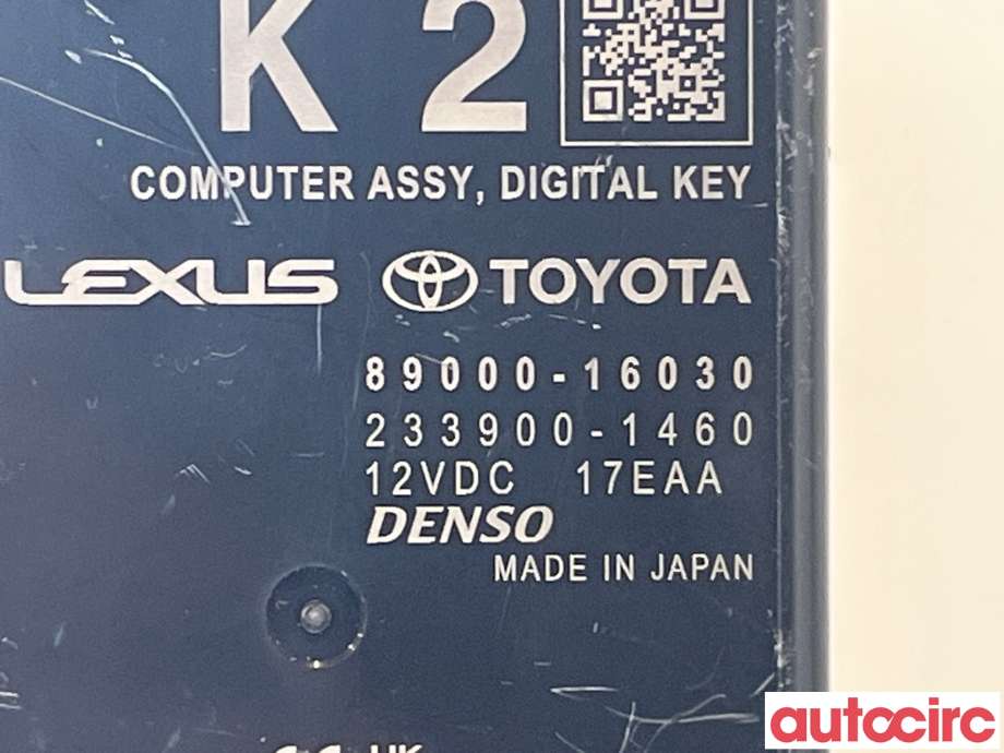 Styreenhet diverse til Toyota Corolla 2019-->> (TOYOTA|8900016030)