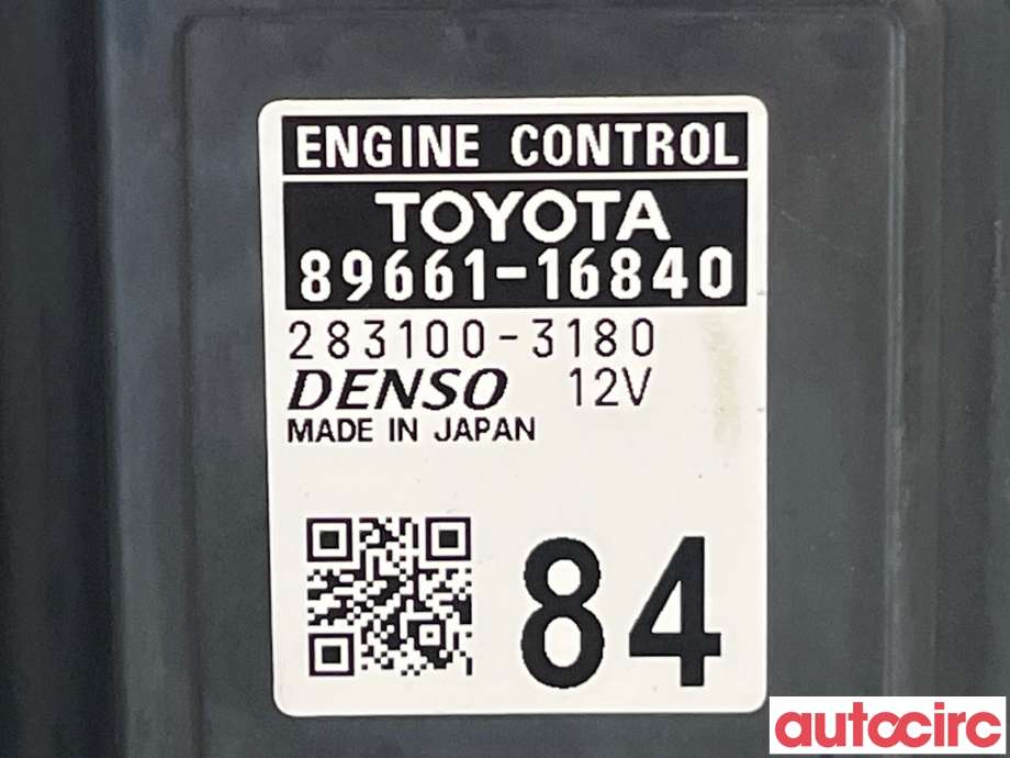 Styreenhet motor til Toyota Corolla 2019-->>  (TOYOTA|8966116840)