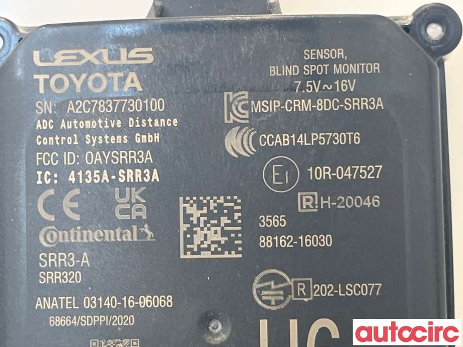 Sensor radar til Toyota Corolla 2019-->>  (TOYOTA|8816216030|)