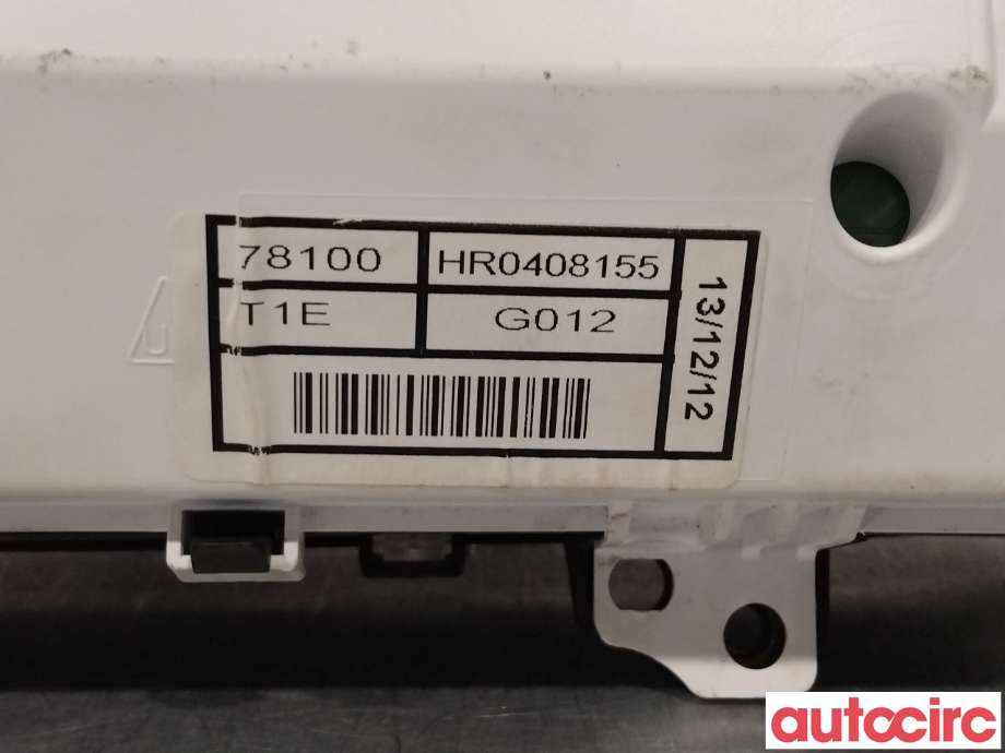 Instrumentpanel til Honda CR-V 2012-2018 (Type IV) (HONDA|78100-T1E-G01|)