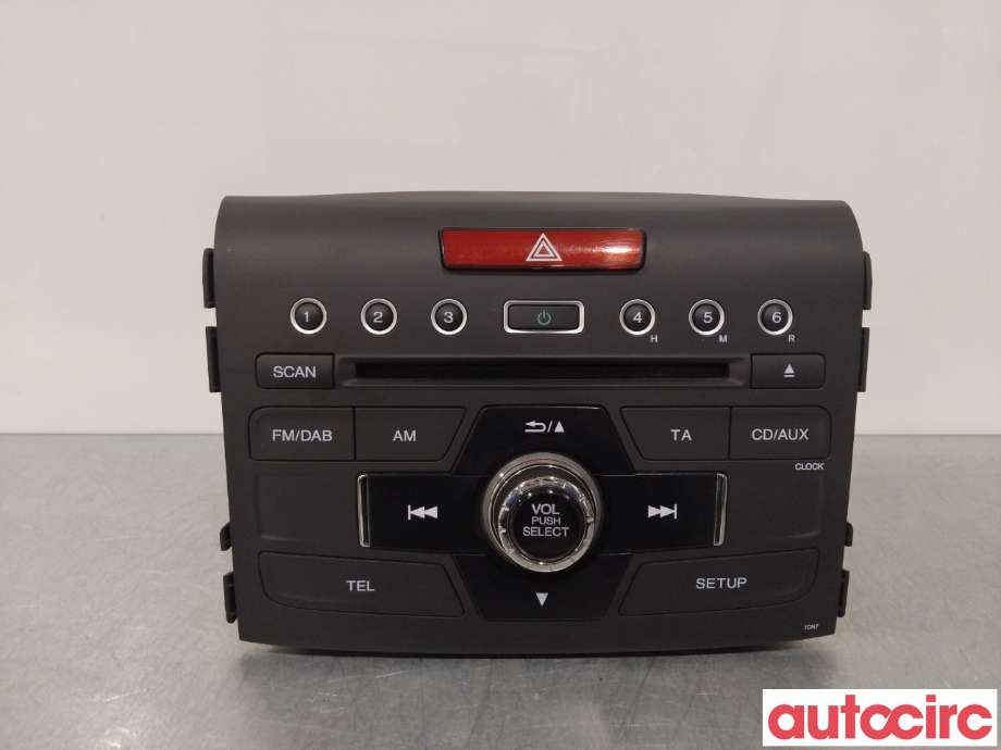 Bilstereo til Honda CR-V, 2012-2018 (Type IV) (HONDA|39100-T1G-G21)