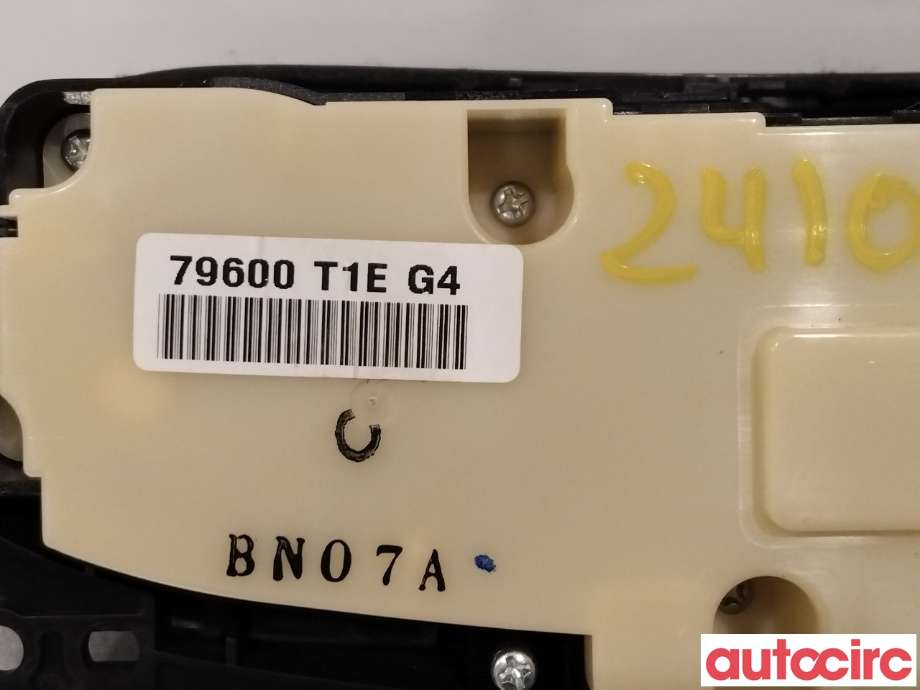Varmeapparat betjening til Honda CR-V 2012-2018 (Type IV) (HONDA|79600-T1E-G41ZB|)