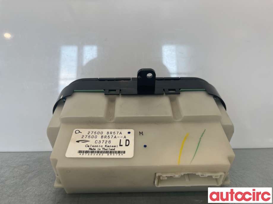 Varmeapparat betjening til Nissan Qashqai 2010-2014 (Type I, Fase 2)  (NISSAN|27500BR47A)