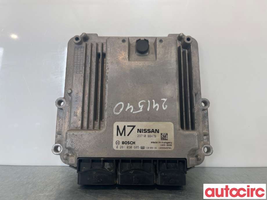 Styreenhet motor til Nissan Qashqai, 2010-2014 (Type I, Fase 2)  (NISSAN|23710BB47B)