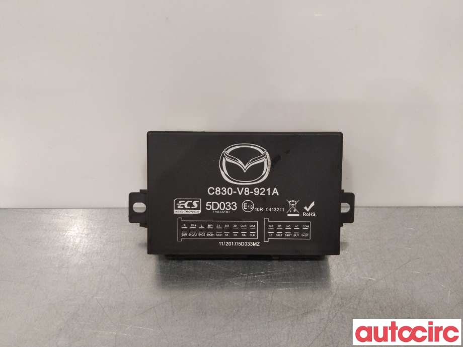 Styreenhet hengerfeste til Mazda 6 2015-2018 (Type III, Fase 2) (MAZDA|C830V8921A|)