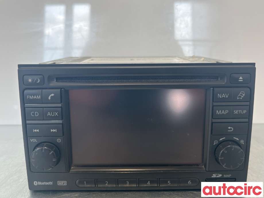Bilstereo til Nissan Qashqai, 2010-2014 (Type I, Fase 2)  (NISSAN|25915BH30E)