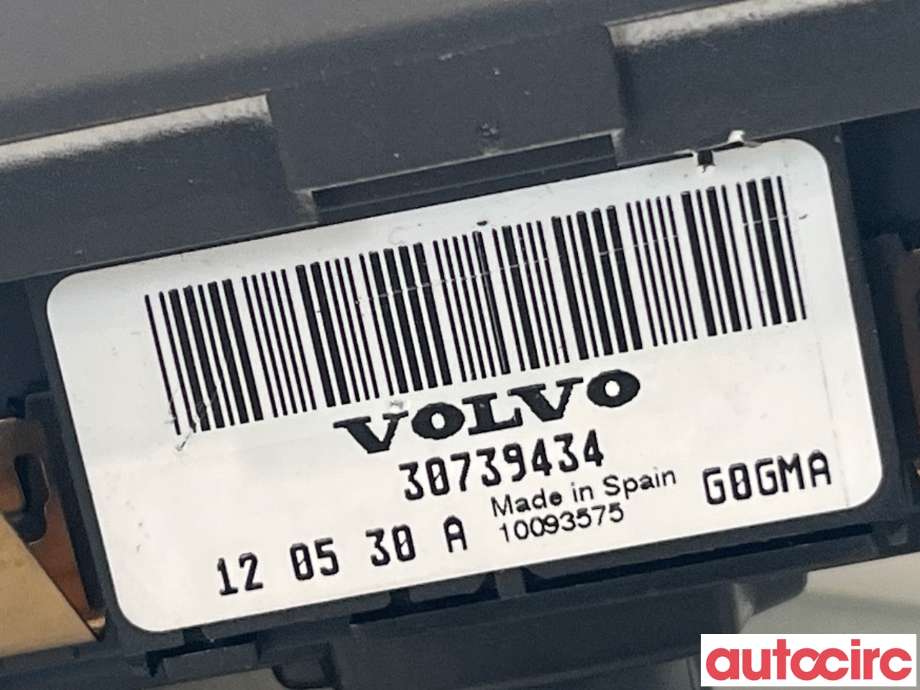 Bryter lys til Volvo V70 2007-2013 (Type III, Fase 1)  (VOLVO|31443846)