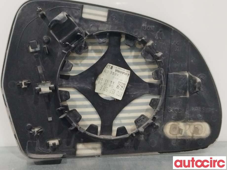 Speilglass venstre til Audi A4 2007-2014 (Type IV) (B8) (B8) (AUDI|4F0857535AF)