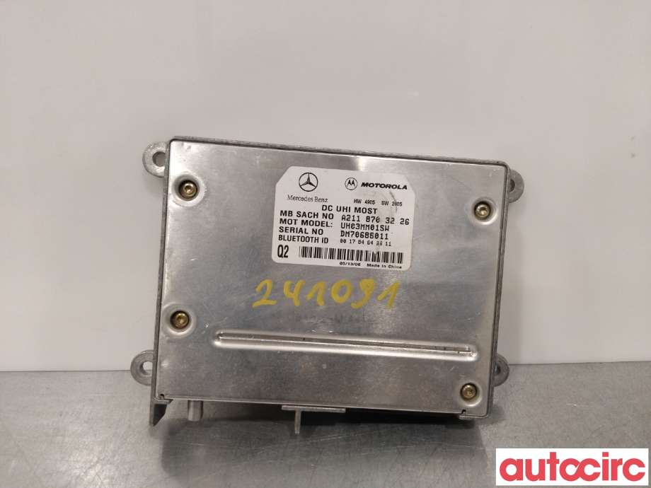 Styreenhet bluetooth til Mercedes ML 2005-2011 (W164) (W164) (MERCEDES|A2118703226|)