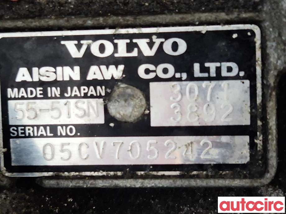 Girkasse automat til Volvo XC70 2005-2007 (Type I, Fase 2)  (VOLVO|8251843|55-51SN|)
