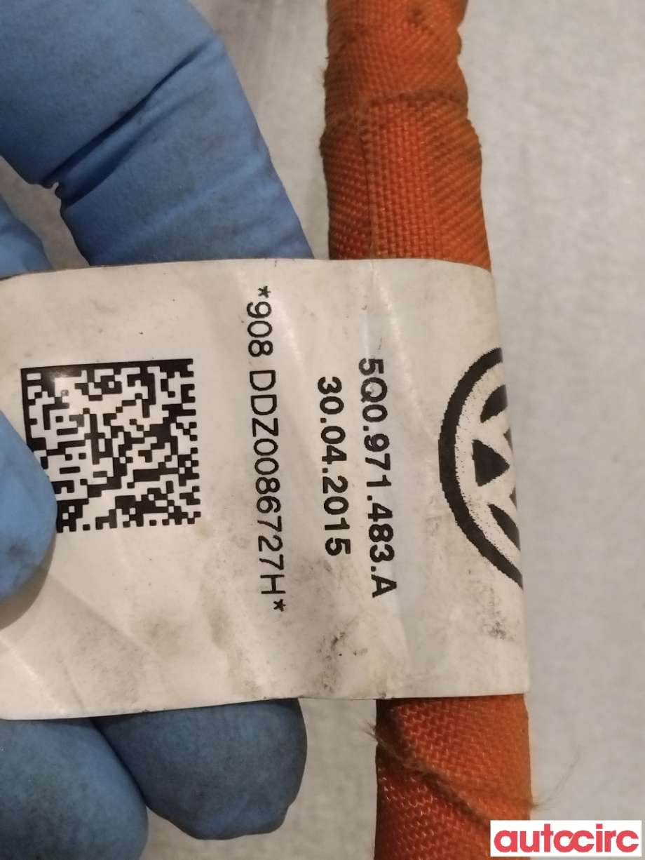 Kabel høy volt (HV) hybrid til Audi A3 2016-2020 (Type III, Fase 2)  (AUDI|5Q0971483A||5Q0971483B)