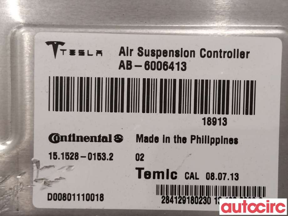 Styreenhet nivå/luftfjæring til Tesla Model S 2013-2016 (Fase 1) (TESLA|6006413-00-D|151528-01532|6006413)