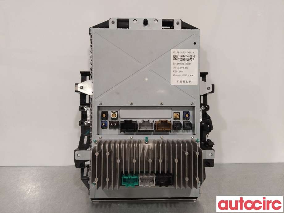 Multimedia display (MCU - Media Controller Unit) til Tesla Model S 2013-2016 (Fase 1) (TESLA|1015898-00-A|1004777-12-E)