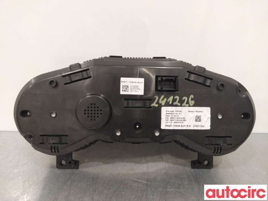 Instrumentpanel til Ford Focus 2011-2014 (Type III, Fase 1)  (FORD|1879759|BM5T-10849-BJJ|BM5T-10849-CL)