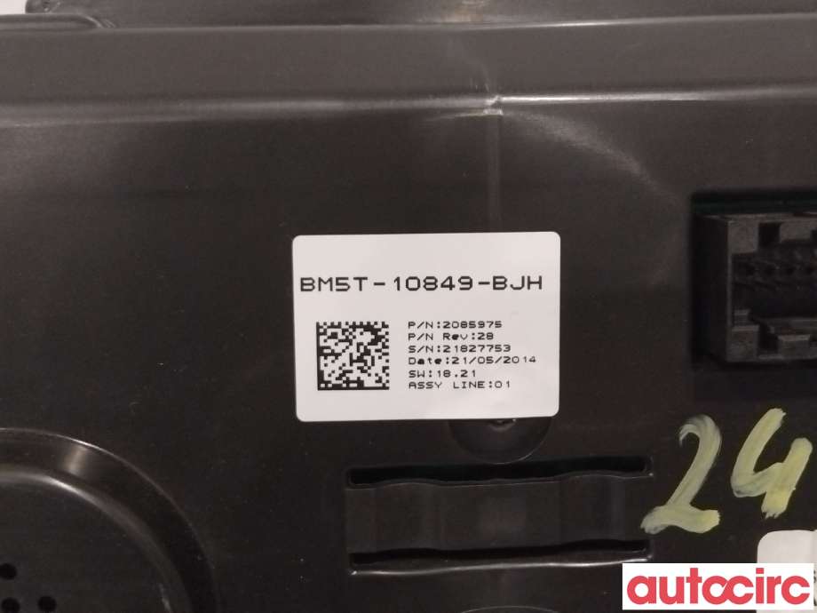 Instrumentpanel til Ford Focus 2011-2014 (Type III, Fase 1)  (FORD|1879759|BM5T-10849-BJJ|BM5T-10849-CL)