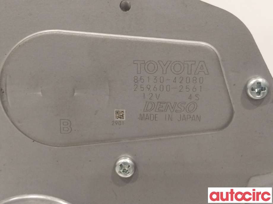 Viskermotor bakrute til Toyota RAV4 2013-2015 (Type IV, Fase 1) (TOYOTA|8513042080|)
