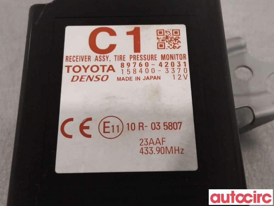 Styreenhet diverse til Toyota RAV4 2013-2015 (Type IV, Fase 1)  (TOYOTA|8976042031|)