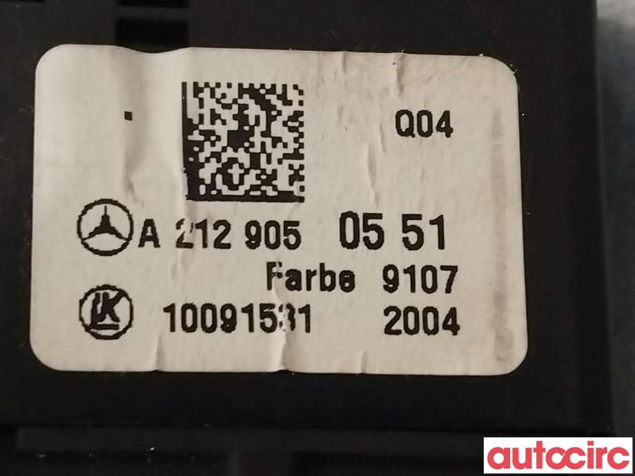 Bryter lys til Mercedes CLA 2013-2019 (C117) (C117) (MERCEDES|A21290505519107)