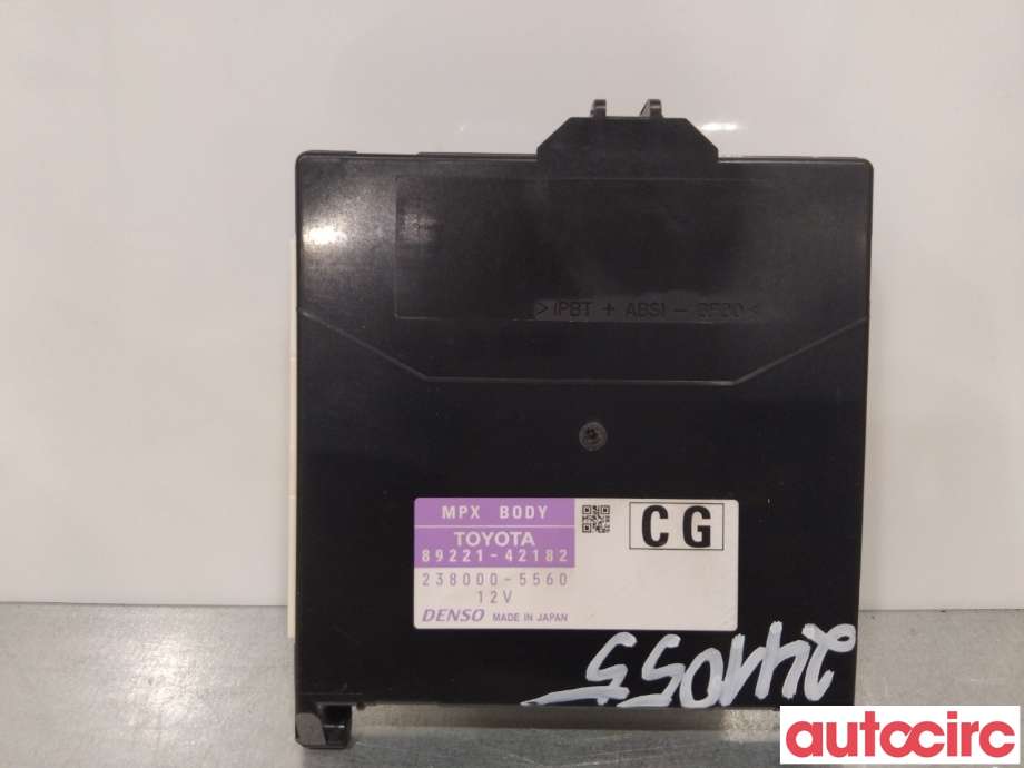 Styreenhet comfort (BCM) til Toyota RAV4 2013-2015 (Type IV, Fase 1) (TOYOTA|8922042552|)