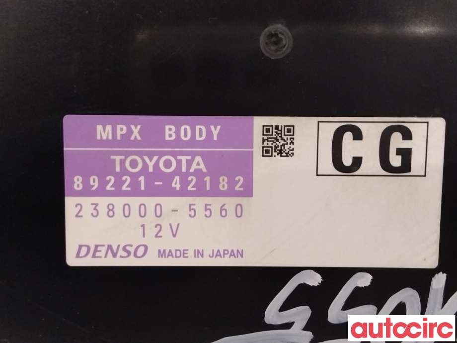 Styreenhet comfort (BCM) til Toyota RAV4 2013-2015 (Type IV, Fase 1) (TOYOTA|8922042552|)