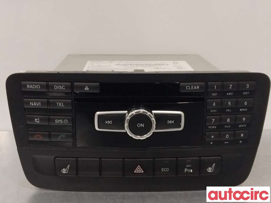 Bilstereo til Mercedes CLA 2013-2019 (C117) (C117) (MERCEDES|A2469000816|A2469009612)