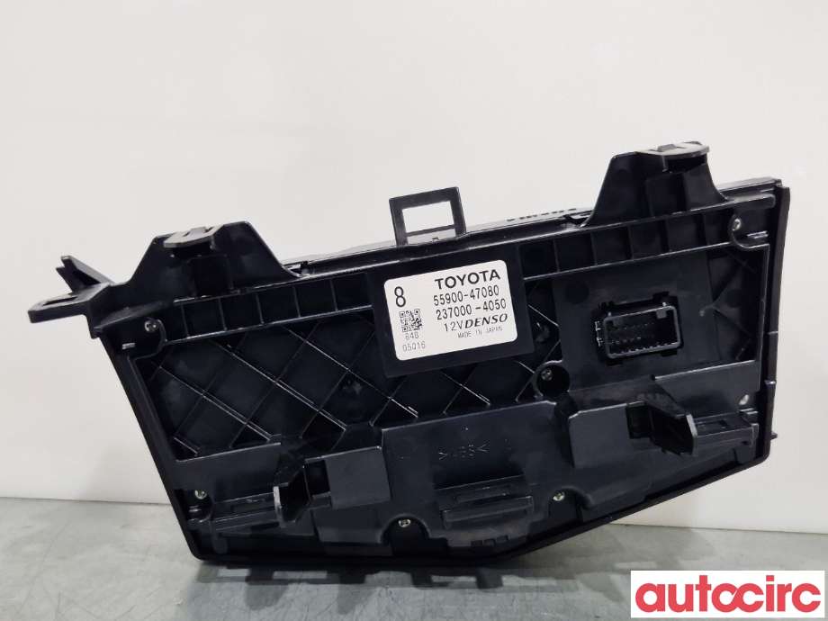 Varmeapparat betjening til Toyota Prius +7 2012-2020 (Type III) (stasjonsvogn) (stasjonsvogn) (TOYOTA|5590047081||5590047080)