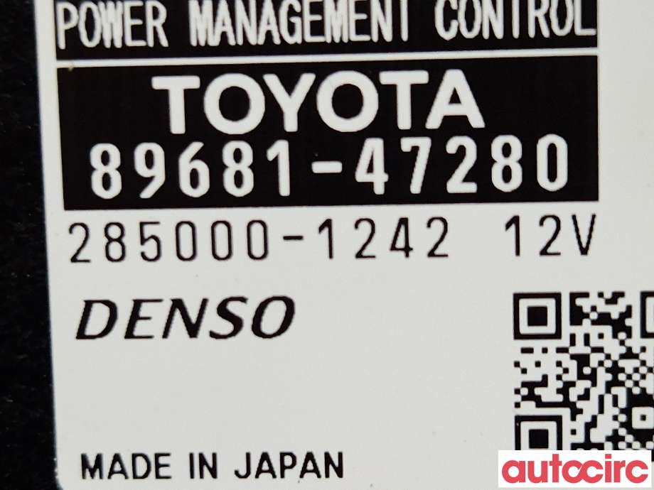 Styreenhet diverse til Toyota Prius +7 2012-2020 (Type III) (stasjonsvogn) (stasjonsvogn) (TOYOTA|8968147280|)