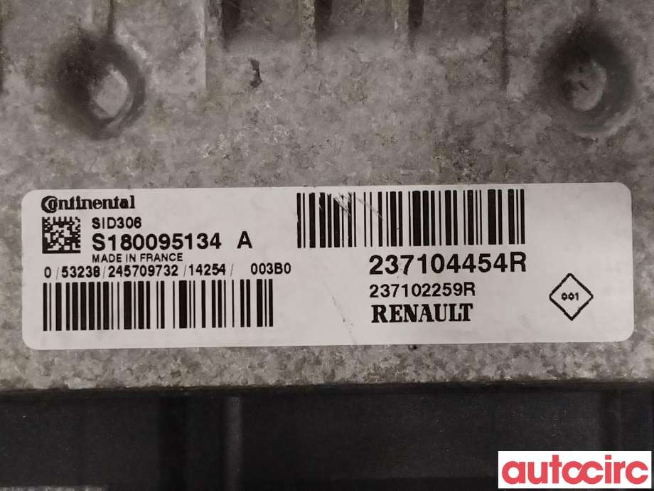 Styreenhet motor til Dacia Duster 2010-2017 (Type I)  (DACIA|237104454R)