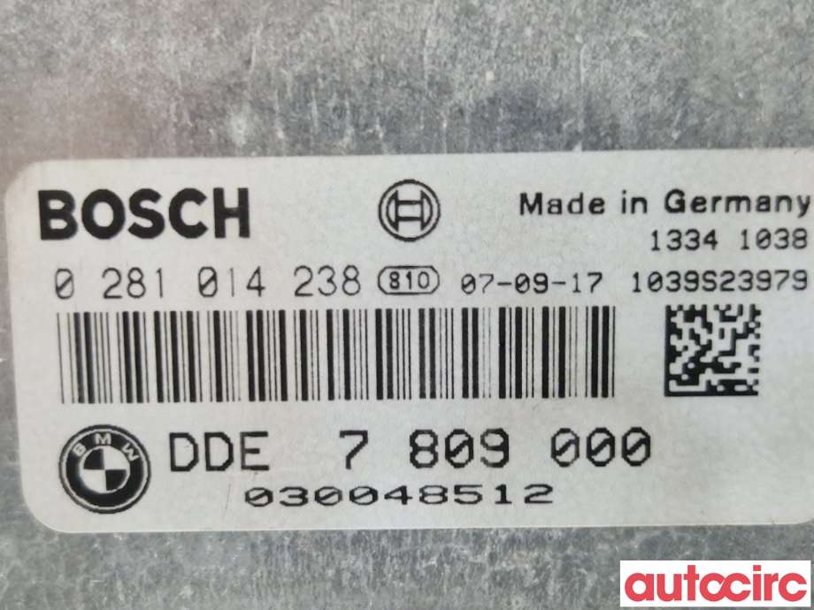 Styreenhet motor til BMW 5-Serie 2003-2010 (E60/E61) (E60/E61) (BMW|13618506199|0281014238|7809000)