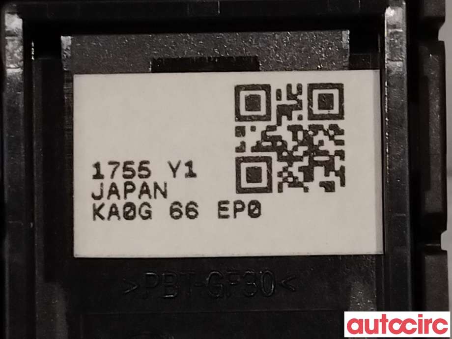 Bryter elektrisk håndbrekk/parkbrems til Mazda CX-5 2012-2017 (Type I)  (MAZDA|KA0G66EP0)