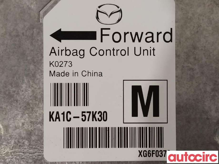Airbag elektronikk til Mazda CX-5 2012-2017 (Type I)  (MAZDA|KA1C57K30)