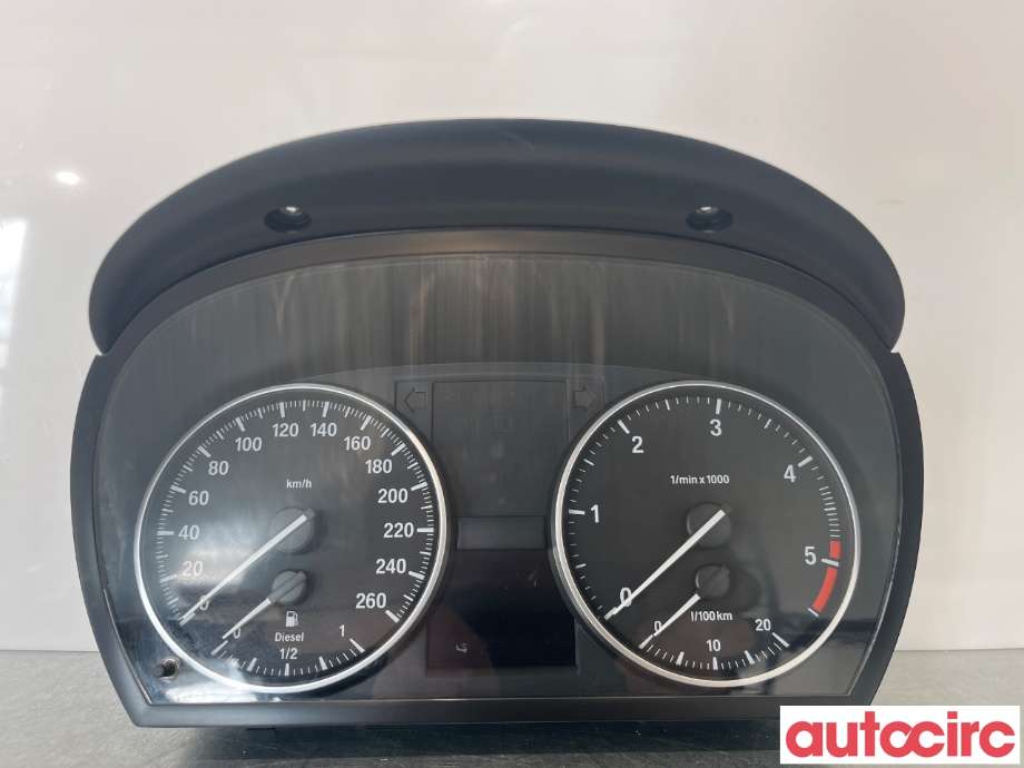 Instrumentpanel til BMW 3-Serie, 2005-2011 (E90/E91/E92/E93) (E90/E91/E92/E93) (BMW|62109316127)
