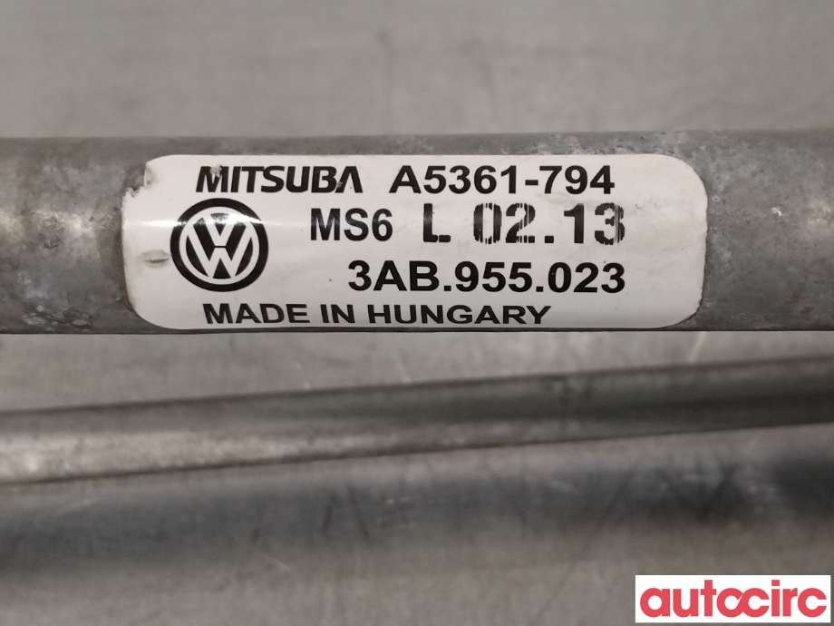 Viskermotor frontrute til VW Passat 2011-2015 (B7) (B7) (VOLKSWAGEN|3AB955023A|A5361-794|3AB955023)