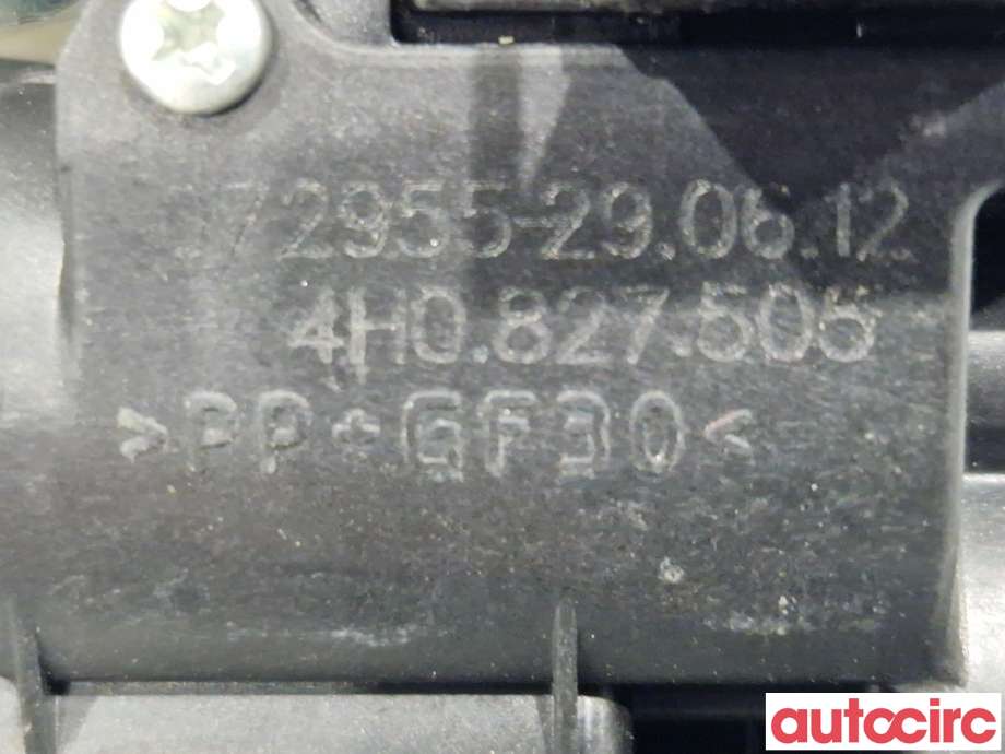 Baklukelås til Audi A8 2010-2013 (Type III, Fase 1)  (AUDI|4H0827505A||4H0827505)