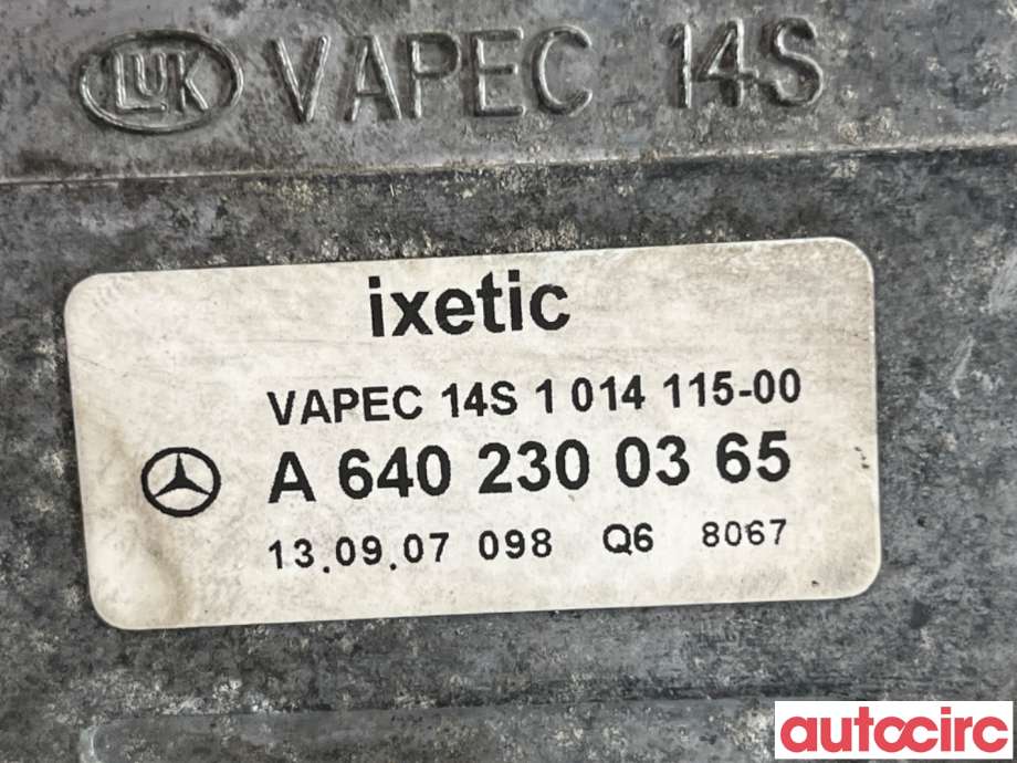 Vakuumpumpe til Mercedes B-Klasse 2008-2011 (Fase 2) (W245) (W245) (MERCEDES|A6402300465||A6402300365)