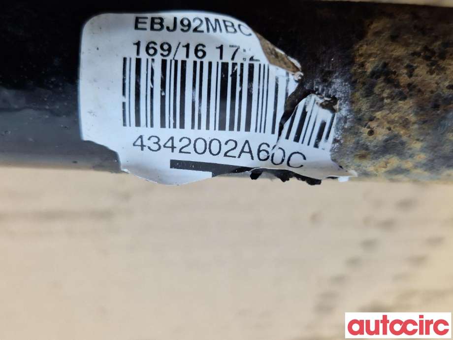 Drivaksel venstre foran, elbil til Toyota Auris 2015-2019 (Type II, Fase 2)  (TOYOTA|4342002A60|)