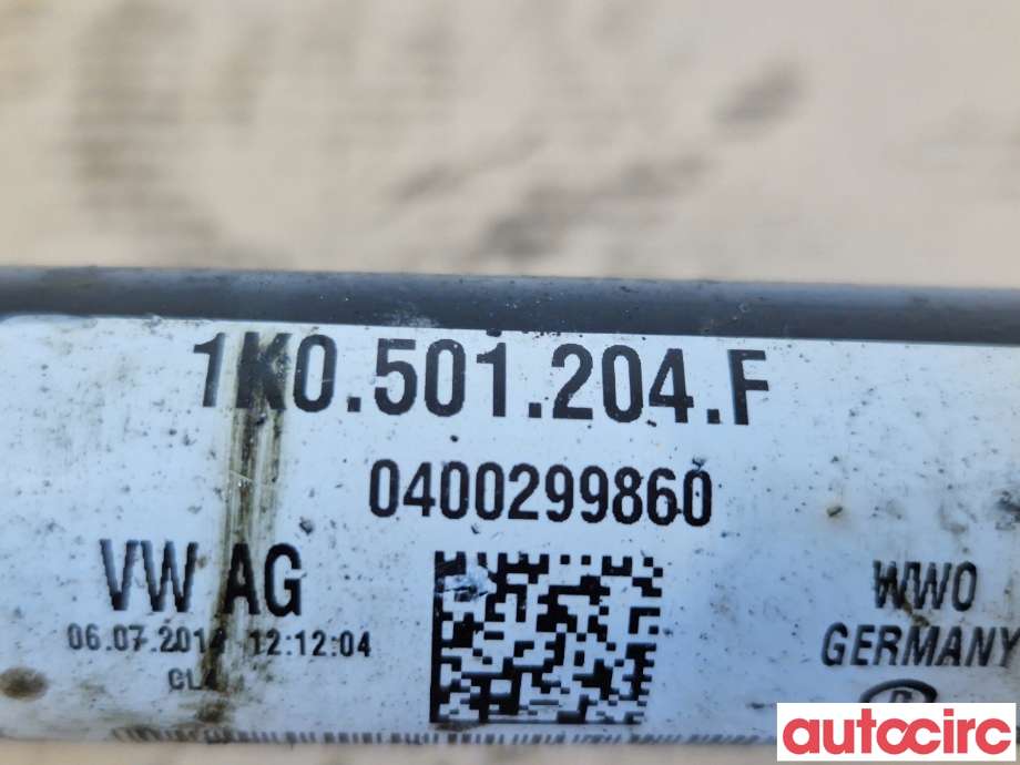 Drivaksel høyre bak til Škoda Superb 2008-2015 (Type II)  (SKODA|1K0501204F|)