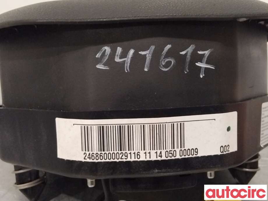 Airbag rattpute til Mercedes E-Klasse 2013-2016 (Fase 2) (W212) (W212) (MERCEDES|A2468600002|)