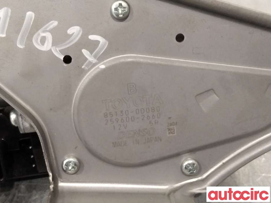 Viskermotor bakrute til Toyota Yaris 2014-2020 (Type III, Fase 2)  (TOYOTA|851300D080|259600-2660|85130-0D080)