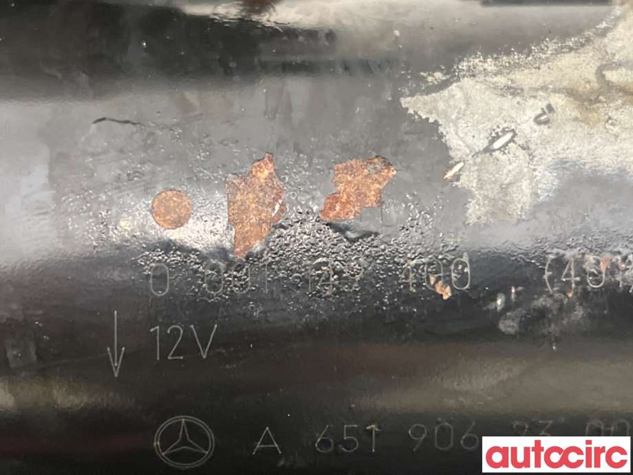 Starter diesel til Mercedes E-Klasse 2009-2013 (Fase 1) (W212) (W212) (MERCEDES|A6519062800|0001149400|A6519062300)