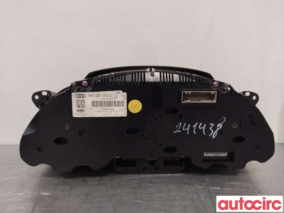 Instrumentpanel til Audi A4 2007-2014 (Type IV) (B8) (B8) (AUDI|8K0920900DX|)