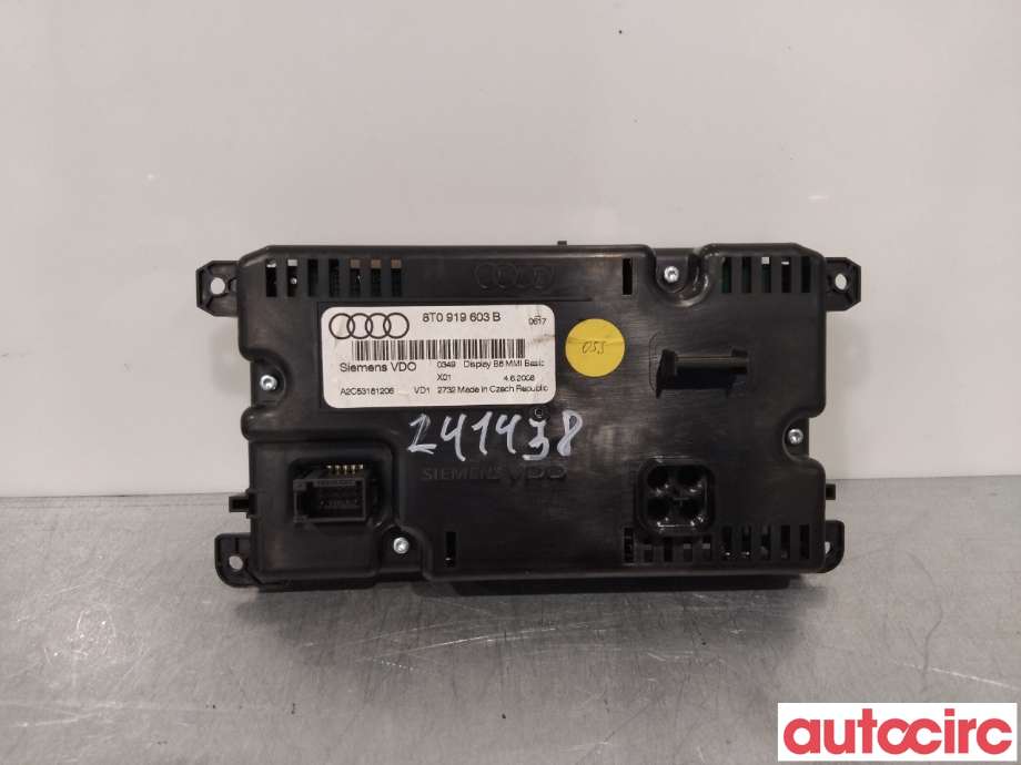 Instrument diverse til Audi A4 2007-2014 (Type IV) (B8) (B8) (AUDI|8T0919603B|)