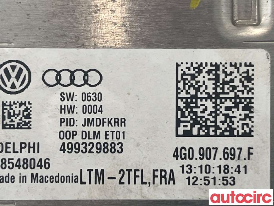 Styreenhet xenon/ballast til VW Passat 2015-2019 (Fase 1) (B8) (B8) (VOLKSWAGEN|4G0907697F)