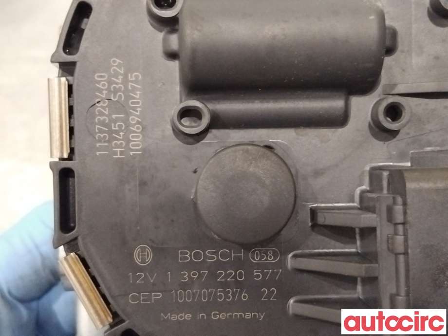 Viskermotor frontrute til Peugeot 3008 2009-2016 (Type I)  (PEUGEOT|6405PA|1397220577|9671062380)