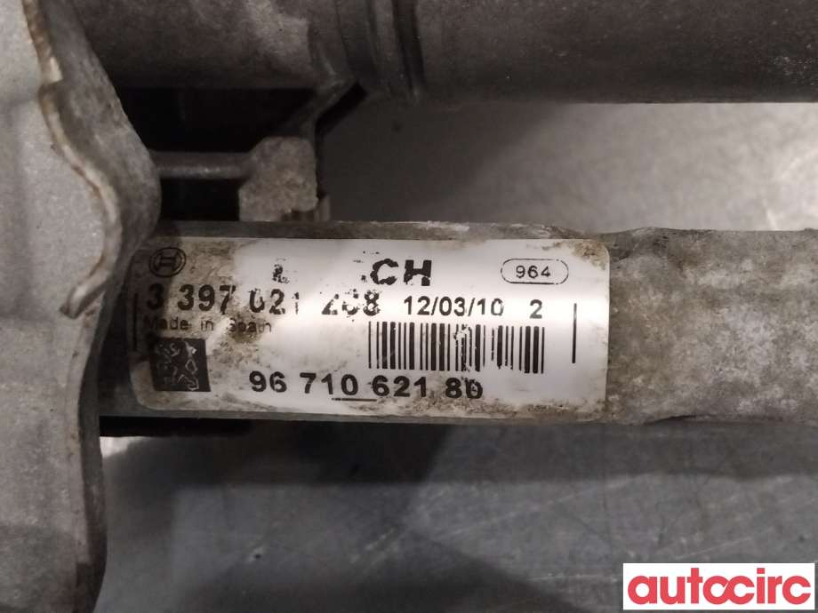Viskermotor frontrute til Peugeot 3008 2009-2016 (Type I)  (PEUGEOT|6405PZ|1397220576|9671062180)