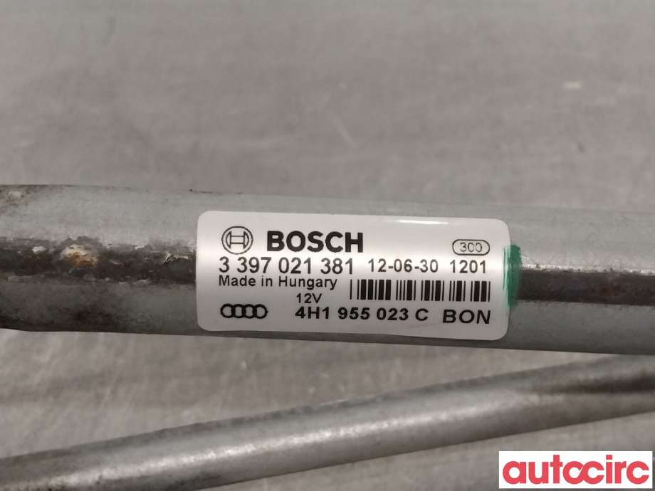 Viskermotor frontrute til Audi A8 2010-2013 (Type III, Fase 1)  (AUDI|4H1955023C|4H1955023E|)