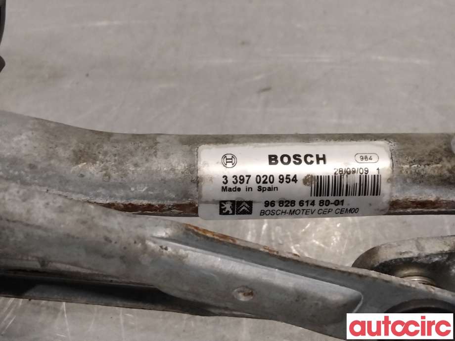 Viskermotor frontrute til Citroën Berlingo 2008-2015 (Type II, Fase 1)  (CITROEN|6405LK|0390241621|9682861480)